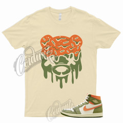 DRIPPY T Shirt for 1 High Celadon Sky J Light Olive Bright Mandarin Coconut Milk