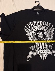 Way to Celebrate Men’s or Unisex 4th of July USA Freedom Eagle Graphic Tee,3XL
