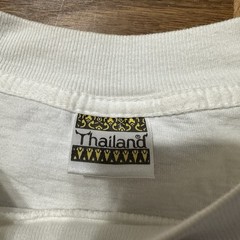 Vintage Thailand Tee 1990s Large
