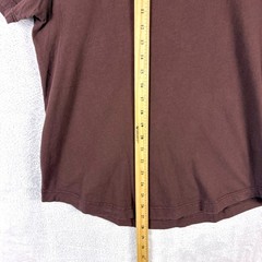 Buck Mason Tshirt Mens M Brown Slub Curve Hem Preppy Classic Huckberry USA