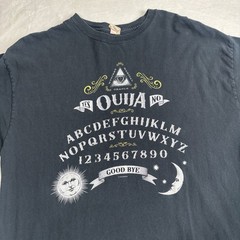 Y2K Gildan Ouija Hasbro Black Short Sleeve Horror Graphic Shirt Men’s XL