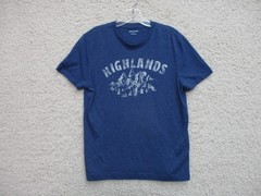 Banana Republic Shirt Small Adult Blue Casual Highlands Cotton Stretch Mens S