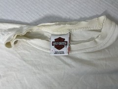 Harley Davidson New Orleans Louisiana White Long Sleeve Shirt Men’s Size Large
