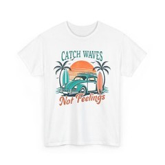 Ocean Breeze T-Shirt | Beachy & Casual Summer Outfit Tee | Retro Summer T-Shirt