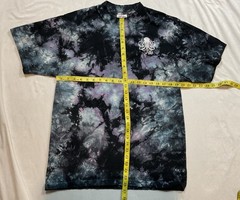 Shaka Wear Super MAX Heavy Streetwear Tie Dye Shirt Embroidered Octopus Squid M
