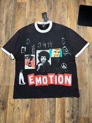 Mixed emotions tee shirt Black/White Size XL
