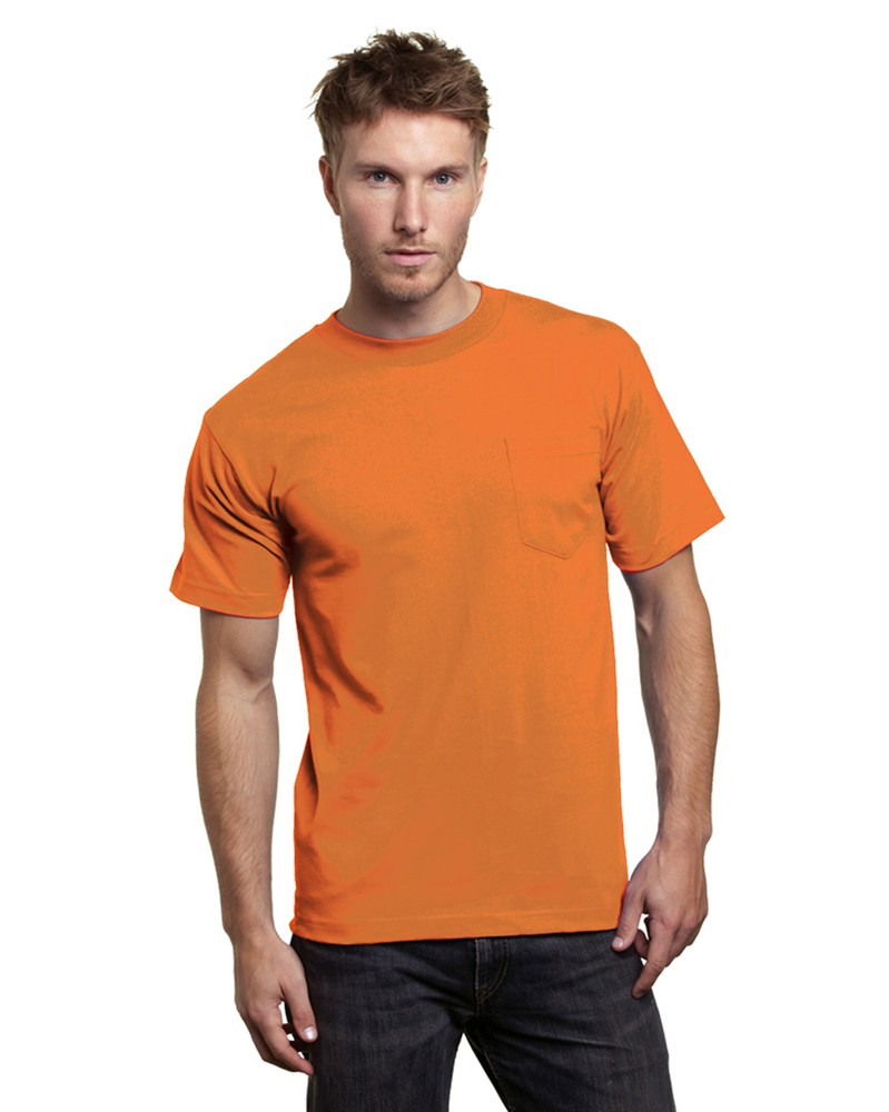 BS201 Bayside™ 7100 Unisex Short Sleeve Pocket Super Comfortable Stylish T-Shirt