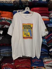 Crop Hunger Walk Shirt Mens XL White Tulsa Oklahoma 2011 Gildan Charity Tee
