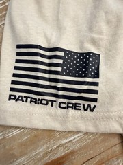 Lot of 6 Patriot Crew USA Flag Mens Large Perfect Fit Performance Tees