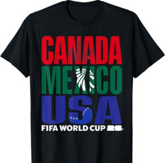 FIFA World CUP26 Host Country Banner T-Shirt