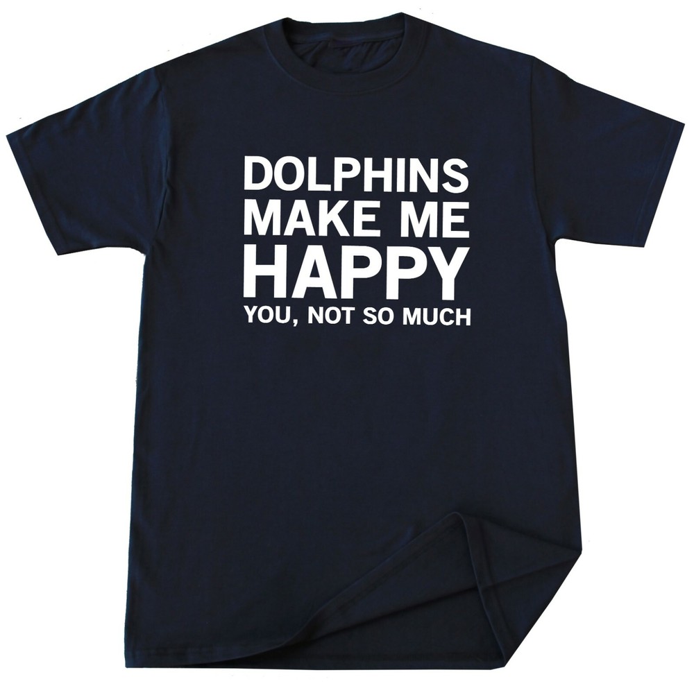 Dolphin Lover T-shirt Trainer Birthday Gift Ocean Life Funny Sea Dolphins Shirt
