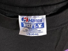 Vintage 90s Promo Tee Shirt “CALUMET / NIKON”. NEW: never be worn.