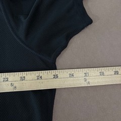 Quiksilver T-Shirt Mens XXXL Black Waterman Performance Bamboo Charcoal Surfer