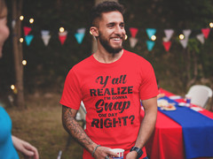 Funny I’m Gonna Snap One Day Gift T shirt Rude Humor Offensive Sarcastic T-Shirt