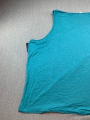 Xersion Big & Tall Tank Top T-shirt Mens 6XL Teal Blue Soft Stretch Comfortable