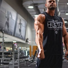 Fitness Men Bodybuilding Tank Top Gyms Clothing Singlets Vest Sleeveless