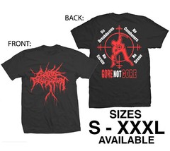 Cattle Decapitation GORE NOT CORE Shirt – Size S – M – L – XL – XXL – XXXL avail