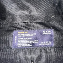 NWT Stafford Men’s 42 x 30 Classic Fit Flat Front Year Round Trouser Pants $70