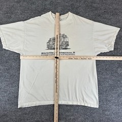 VTG San Francisco Shirt Adult XL White Bluegrass Concert Cable Car Golden Gate