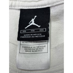 Vtg Jordan Brand Graphic T Shirt Mens XXL White Fingerprint Logo