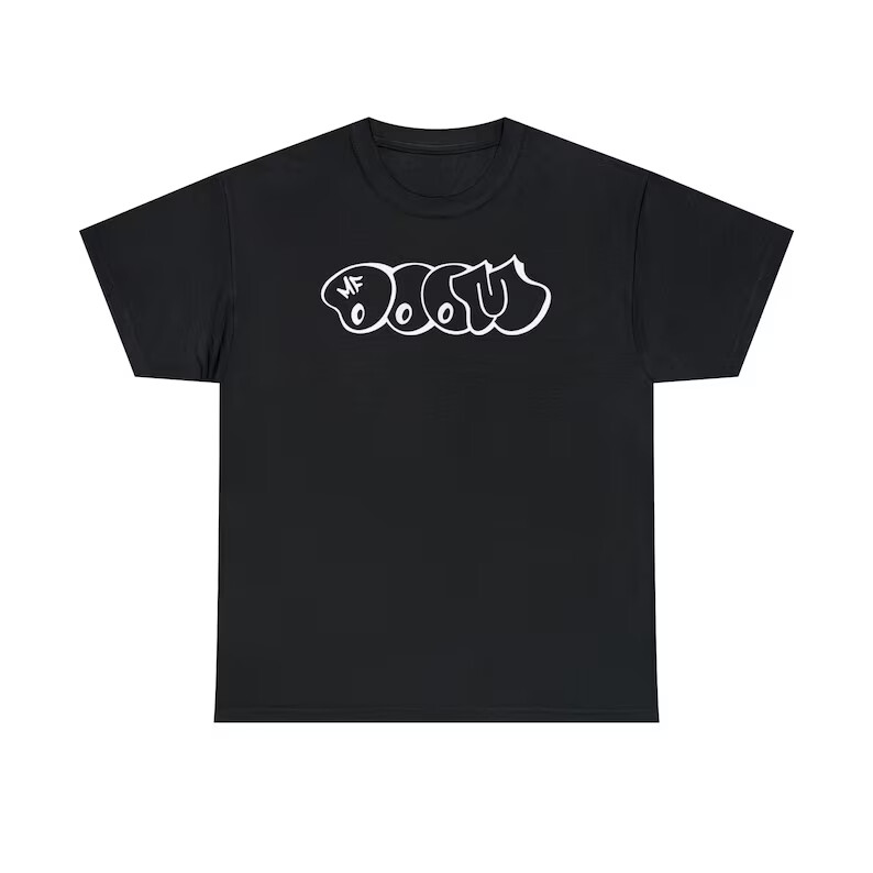 Mf Doom T-shirt, Mf Doom Merch, Mf Doom Graffiti Style