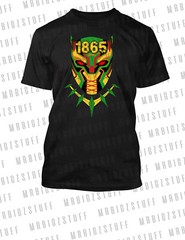 1865 Juneteenth Black Panther Tee Shirt Mask Black History Big & Tall Small