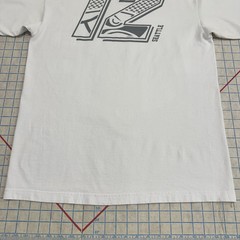 Shaka Wear Super Max Heavy T-Shirt Large Seattle Seahawks White