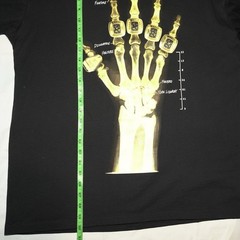 Nike Kobe Bryant X-Ray Shirt Broken Not Beaten Black/Gold sz LARGE