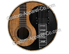 Yin Yang Guitar Tee – Choose Your Size & Color!