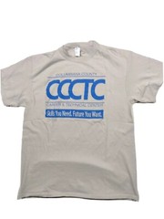 What’s Your E T Shirt Mens Large Gray Career Center Tee High School Trades Weld