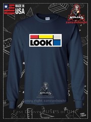 New LOOK Cycle carbon bikes Logo Men’s Long Sleeve American Size S-5XL T-Shirt