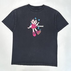 Erased Astro Boy Anime Astro Girl Black Graphic T Shirt Men’s Large Licensed