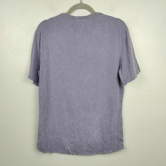 Lululemon 5 Year Basic V-Neck T-Shirt Mens Medium Mineral Washed Purple Quartz