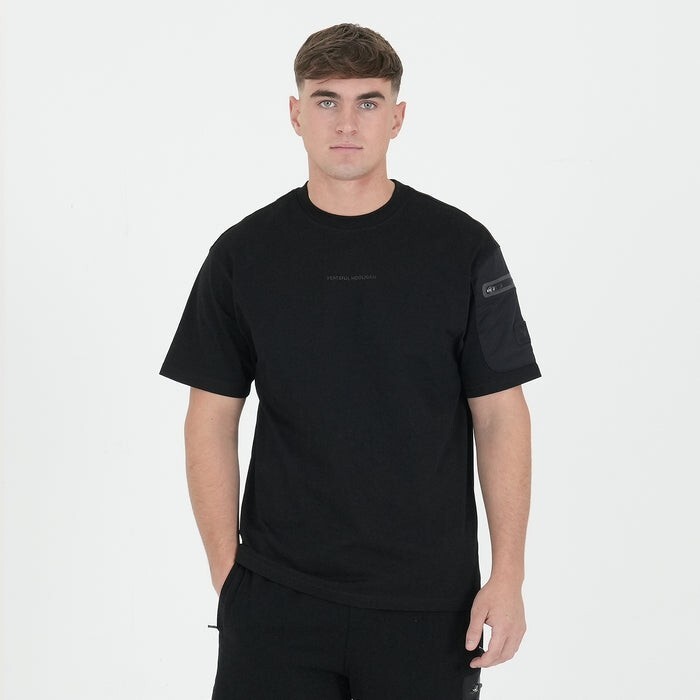 Peaceful Hooligan Mens Crew Neck Utility Short Sleeve T Shirt Summer Forge Top G