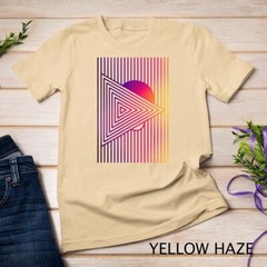 Colorful Aesthetic Summer Fashion Minimalist Abstract Art Unisex T-shirt