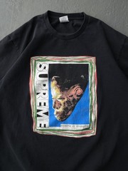 Supreme SS22 Black Mask T-shirt Crewneck 100% Cotton Made In USA Streetwear L