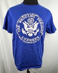 The Wedding Present Live in Bangkok 7/19/2019 Blue S/S UK Indie Band T-Shirt L