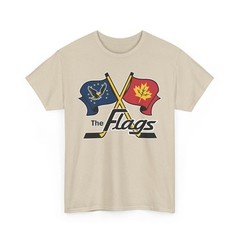 Port Huron Flags 1962-1981 Michigan Hockey T-shirt