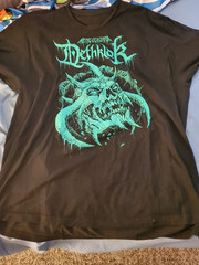 Metalocalypse – DETHKLOK Band Green Skull T Shirt Size S-5XL