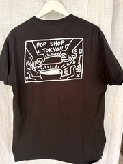 Keith Haring Pop Shop Tokyo 1987 Ripple Junction XL Double Sided T Shirt