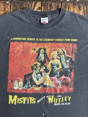 Vintage 2005 Misfits Meets The Nutley Brass T Shirt XL Horror Punk Rock Metal