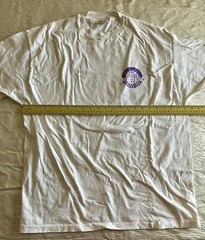 T Shirt Tee XL Single Stitch White 11th Annual Street Rods Forever Double Sided