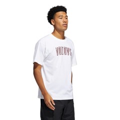 adidas ORIGINALS UNISEX 4.0 FLIPPED ADI T-SHIRT TEE WHITE BURGUNDY RETRO NEW OG