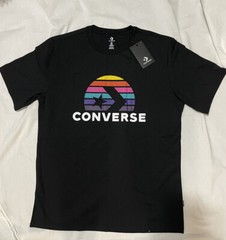 Converse T-Shirt Planet Set Graphic/10017916 – A01/Converse Black – men´s