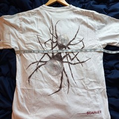 Doja Cat Scarlet Tour T-Shirt Mens Small White I Hate Doja Cat Spider Graphic