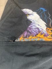 Vintage Harley Davidson 3d Emblem Tee Biker Eagle T Shirt Men’s XL USA Grunge