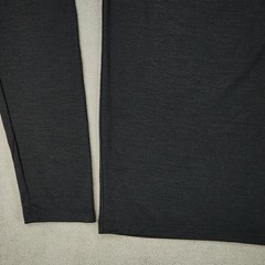 Teton Gravity Research Shirt sz XXL Mens Black Logo Base Layer Performance Wool