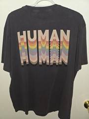 American Eagle Pride LGBTQ Human Shirt L