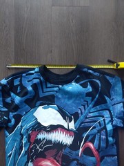 Marvel Comics Venom / Front All Over Print Graphic T-Shirt Adult Size Large