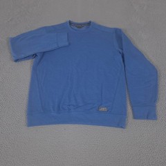 LOT OF 3 Eddie Bauer Shirt Mens M Blue Orange Burgundy Legendwash Cotton Blend